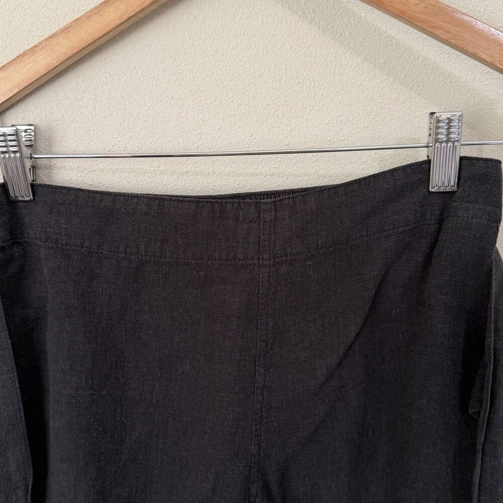 Patagonia Garden Island Shorts Womens XS Gray Black Hemp Tencel Tie Waist - Picture 7 of 7